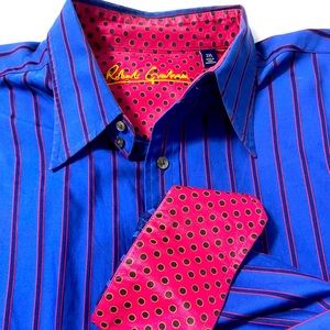 Robert Graham Dress Shirt 2XL